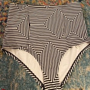 High waisted Geometric Bottom